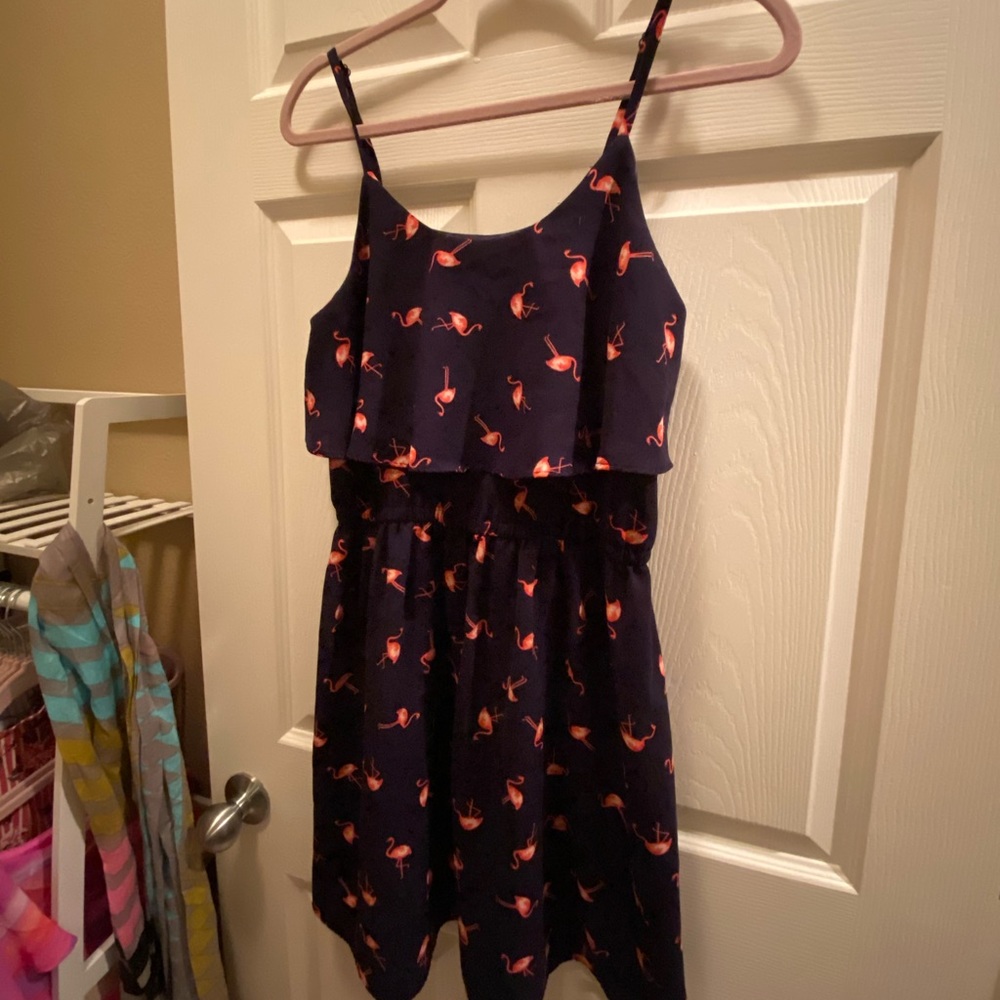 Elle flamingo dress